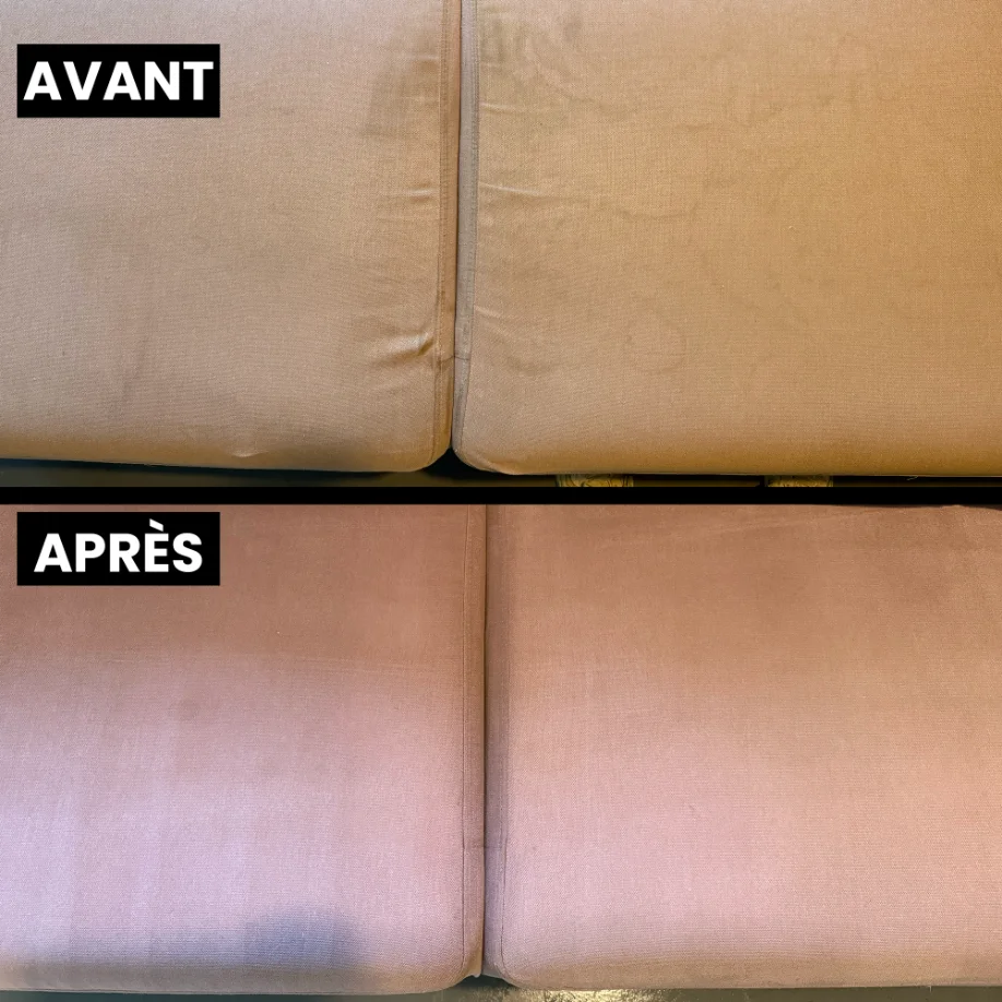 Nettoyage de canapé par injection-extraction
